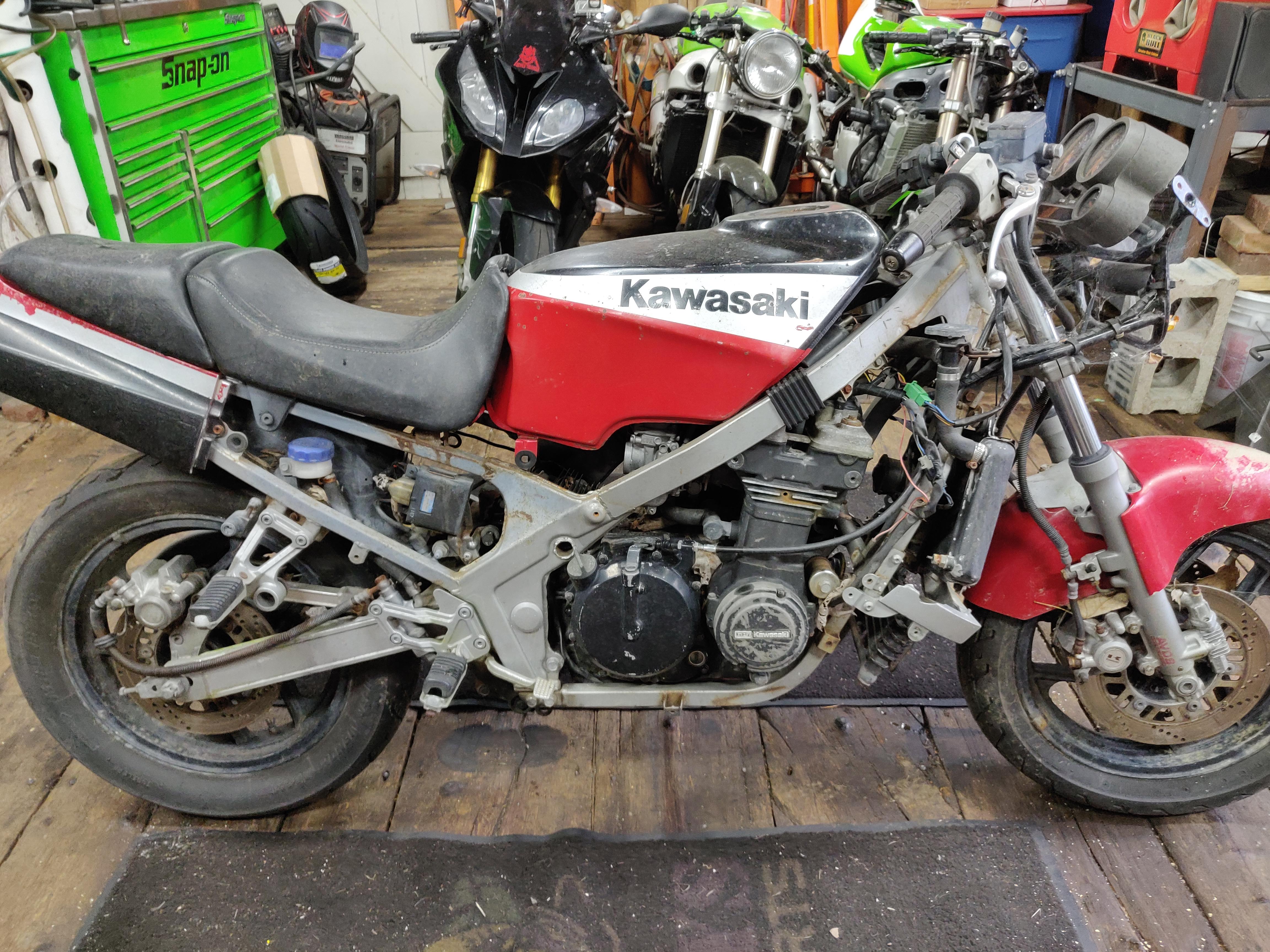 image from Next! ’85 Kawasaki Ninja 600R Resto-mod