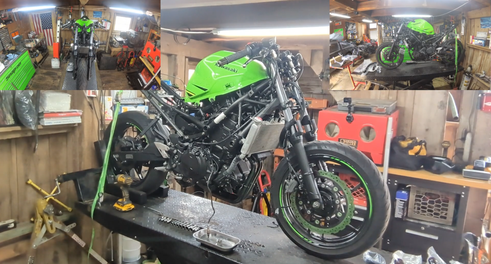 image from Part 3 of Our Ninja 400 Track Bike Build